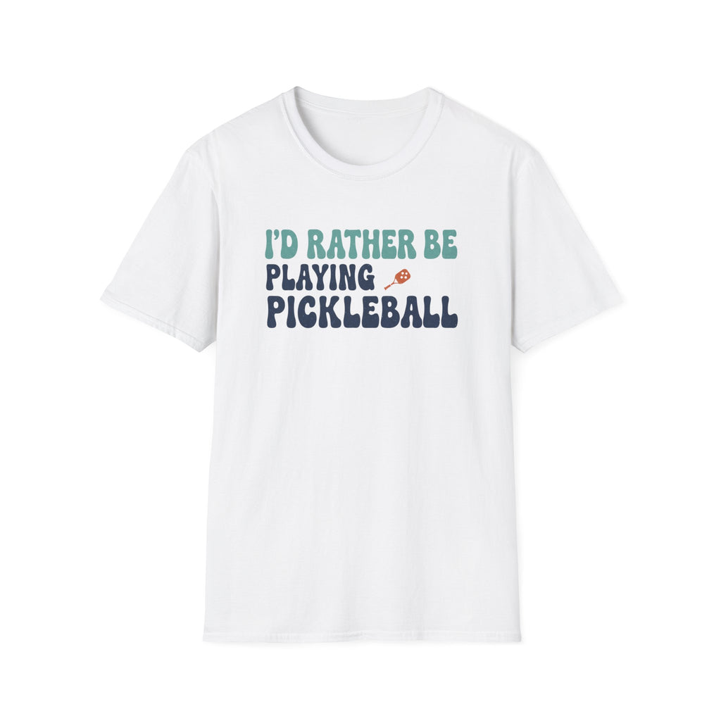 I'd Rather Be Playing Pickleball Graphic Tee