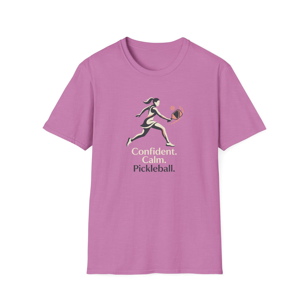 Confident Calm Pickleball Graphic Tee