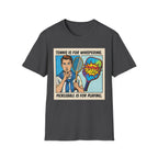 Tennis Is For Whispering Pickleball Is For Playing Graphic Tee