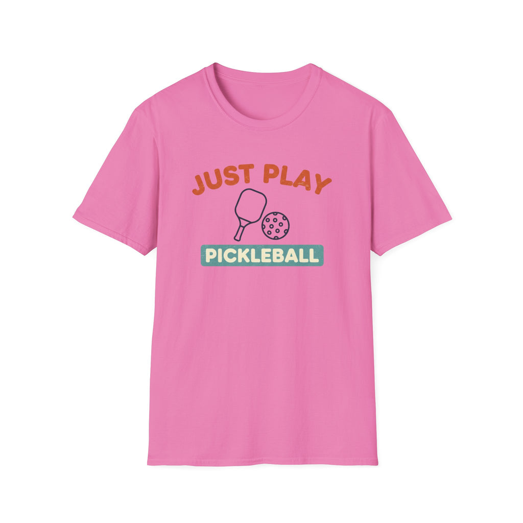 Just Play Pickleball Graphic Tee