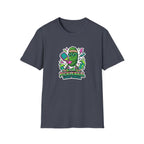 Pickleball Court Surfer Graphic Tee