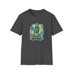 Pickleball Court Surfer Graphic Tee