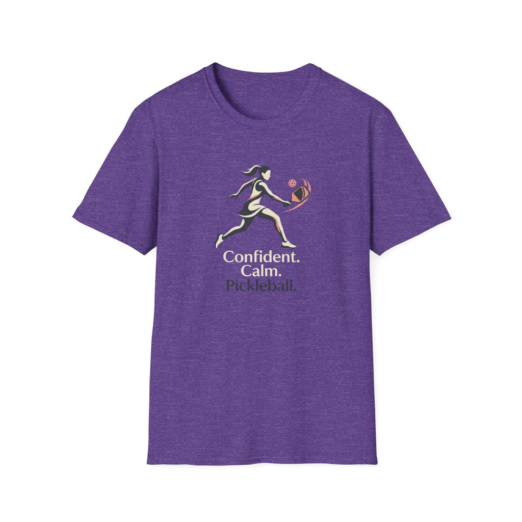 Confident Calm Pickleball Graphic Tee