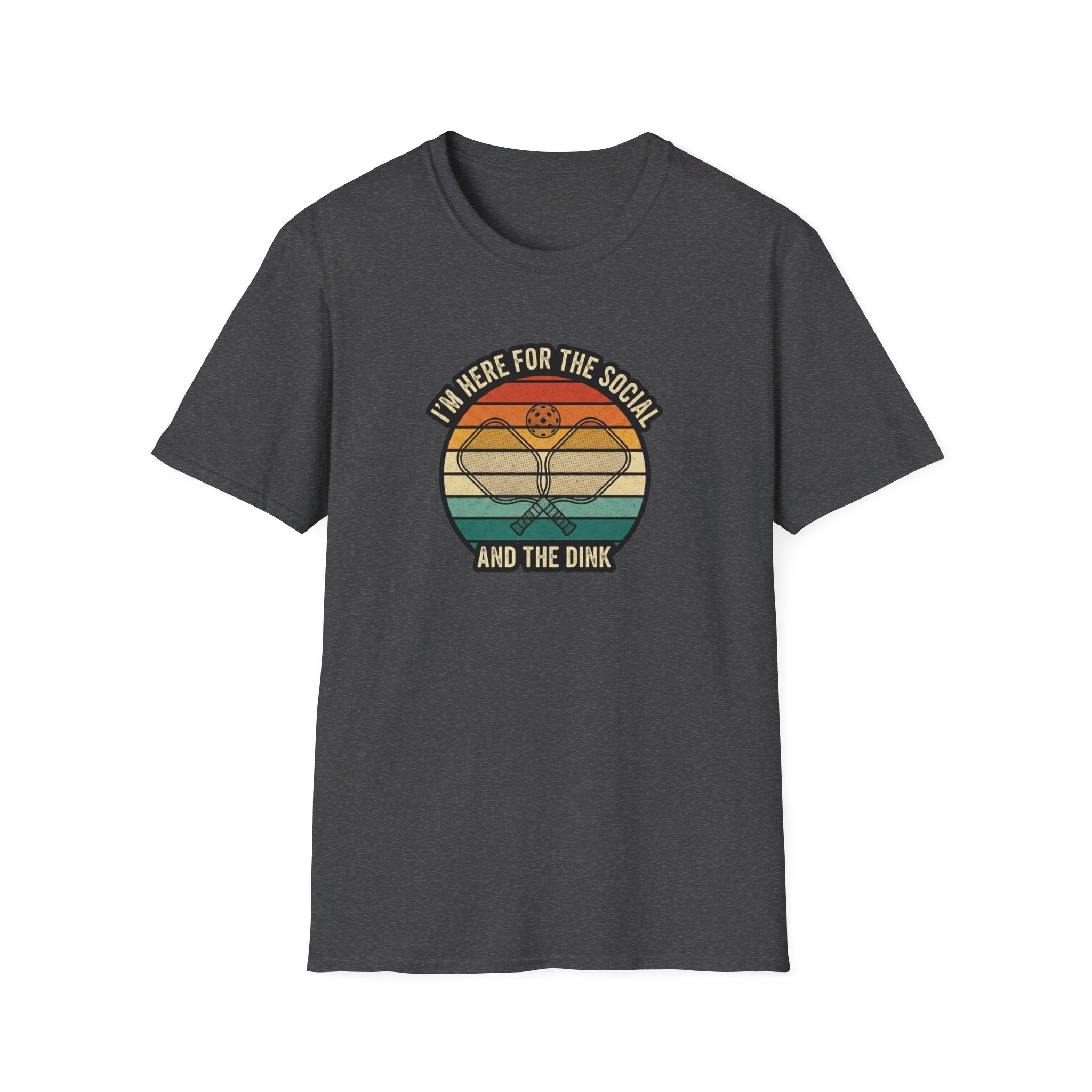 I'm Here For The Social And The Dink Graphic Tee
