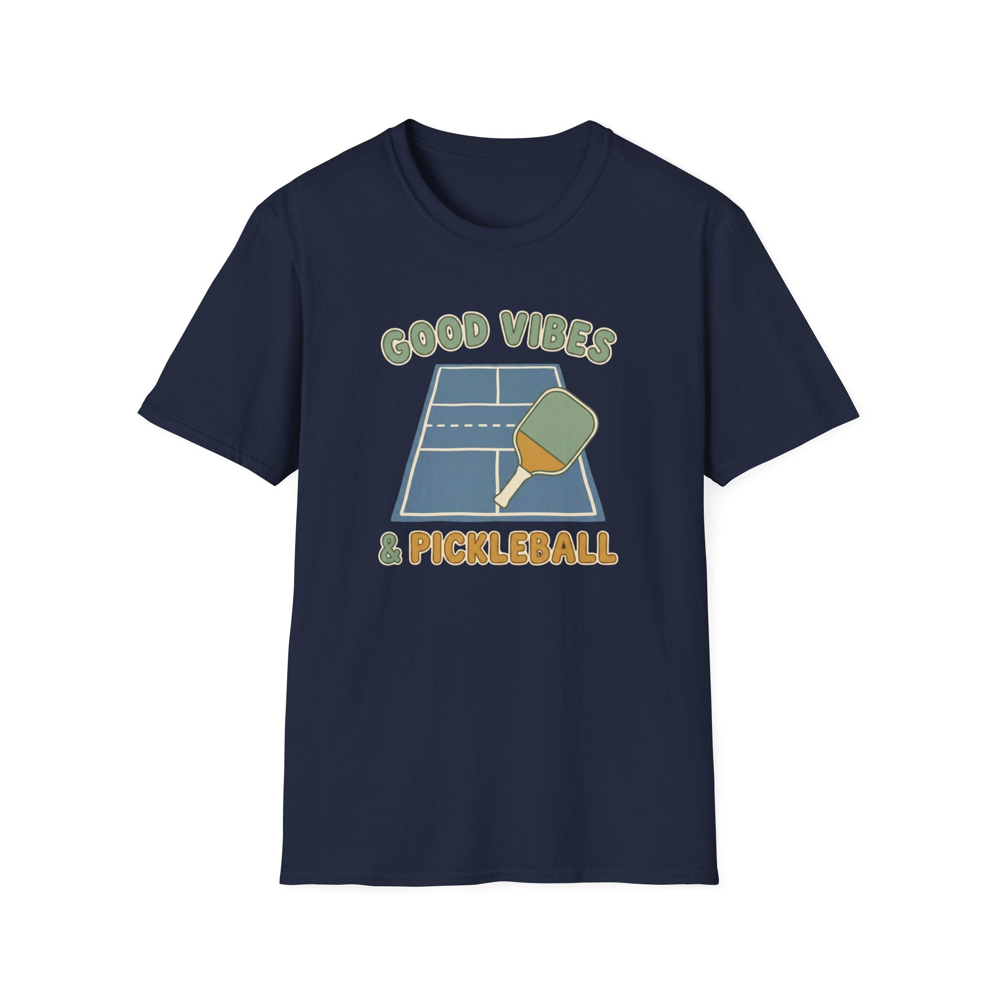Good Vibes & Pickleball Graphic Tee