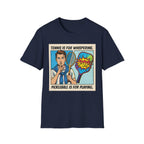 Tennis Is For Whispering Pickleball Is For Playing Graphic Tee