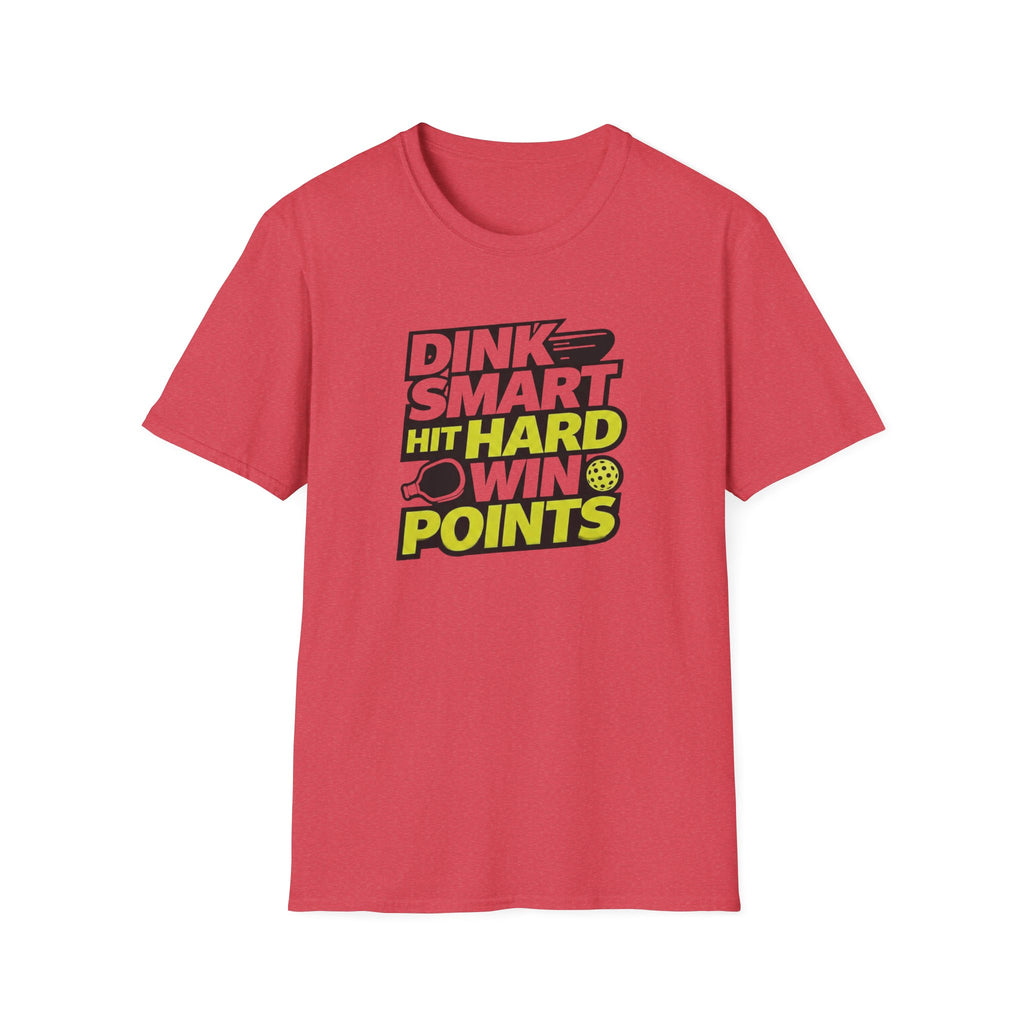 Dink Smart Hit Hard Win Points Graphic Tee