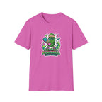 Pickleball Court Surfer Graphic Tee