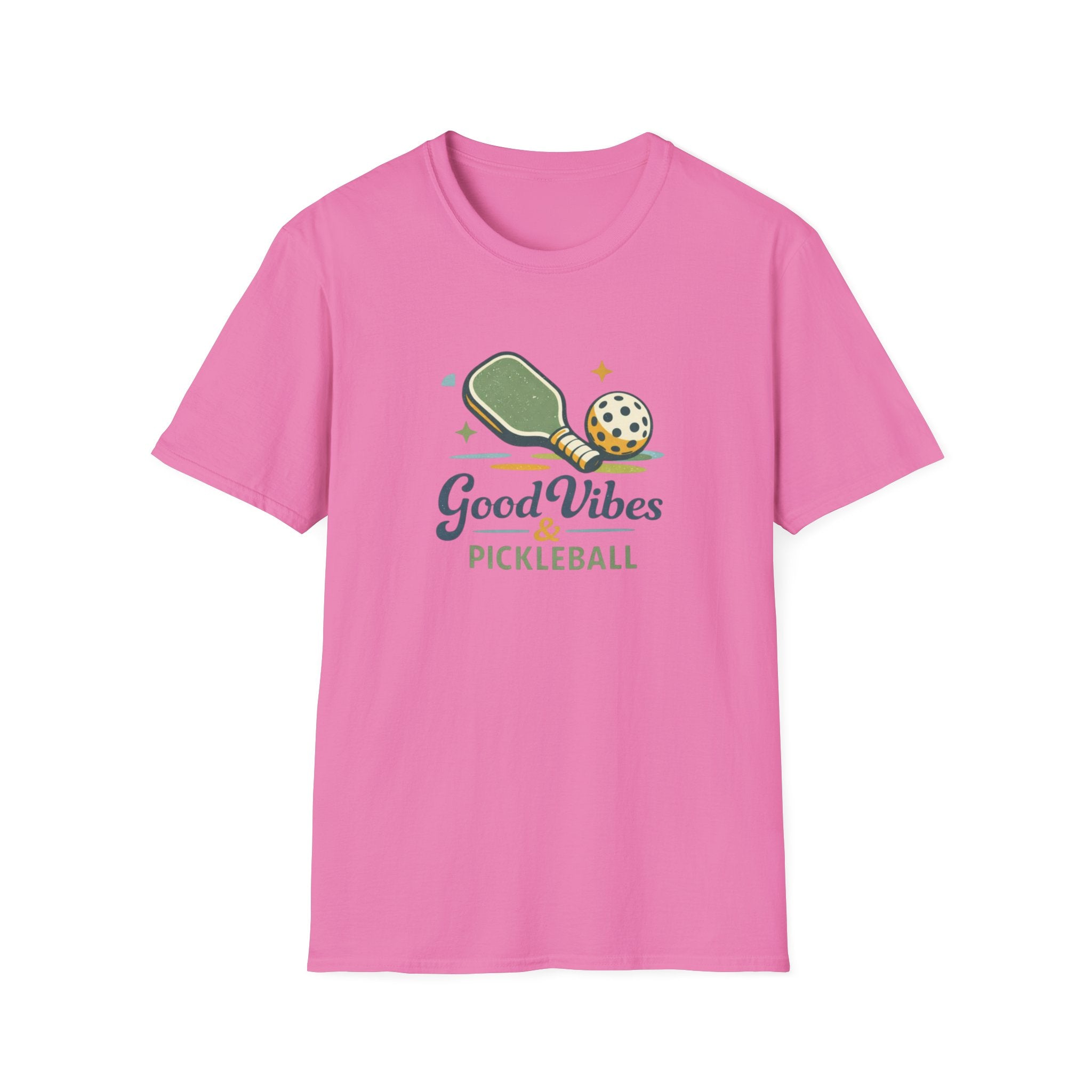 Good Vibes & Pickleball Graphic Tee