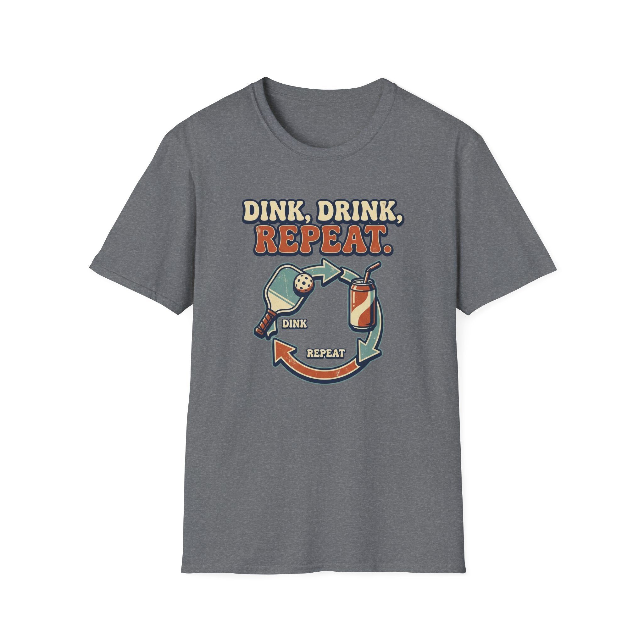 Dink Drink Repeat Graphic Tee