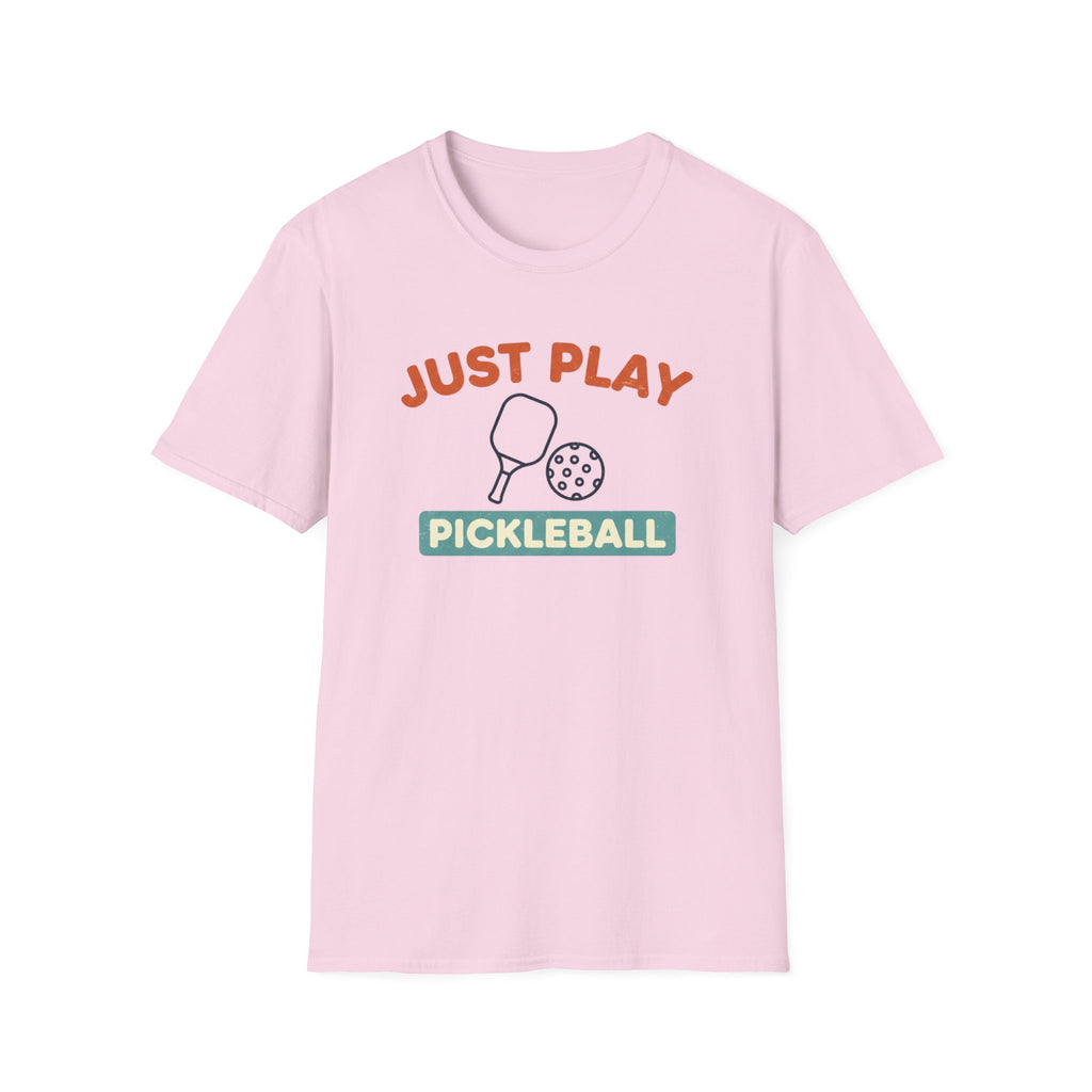 Just Play Pickleball Graphic Tee