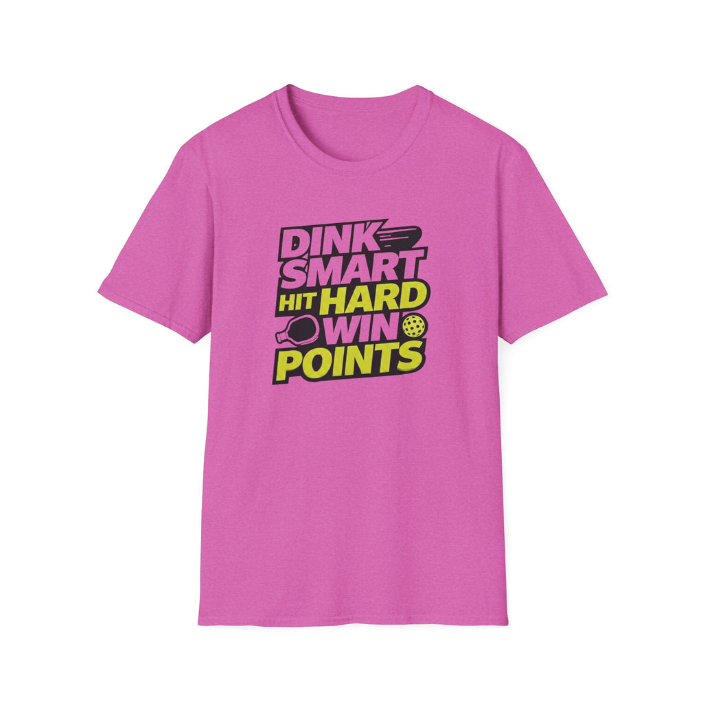 Dink Smart Hit Hard Win Points Graphic Tee