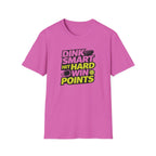 Dink Smart Hit Hard Win Points Graphic Tee