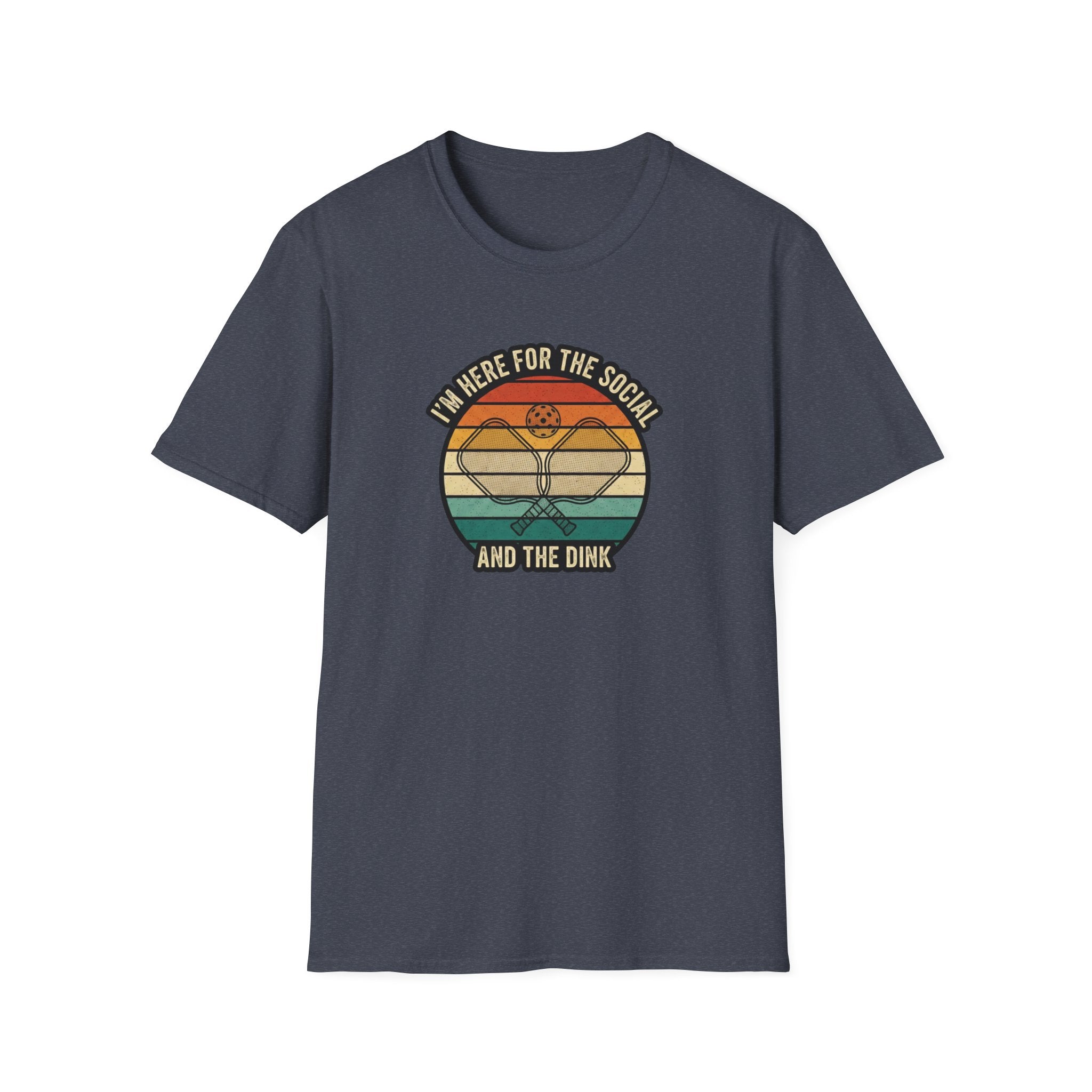 I'm Here For The Social And The Dink Graphic Tee