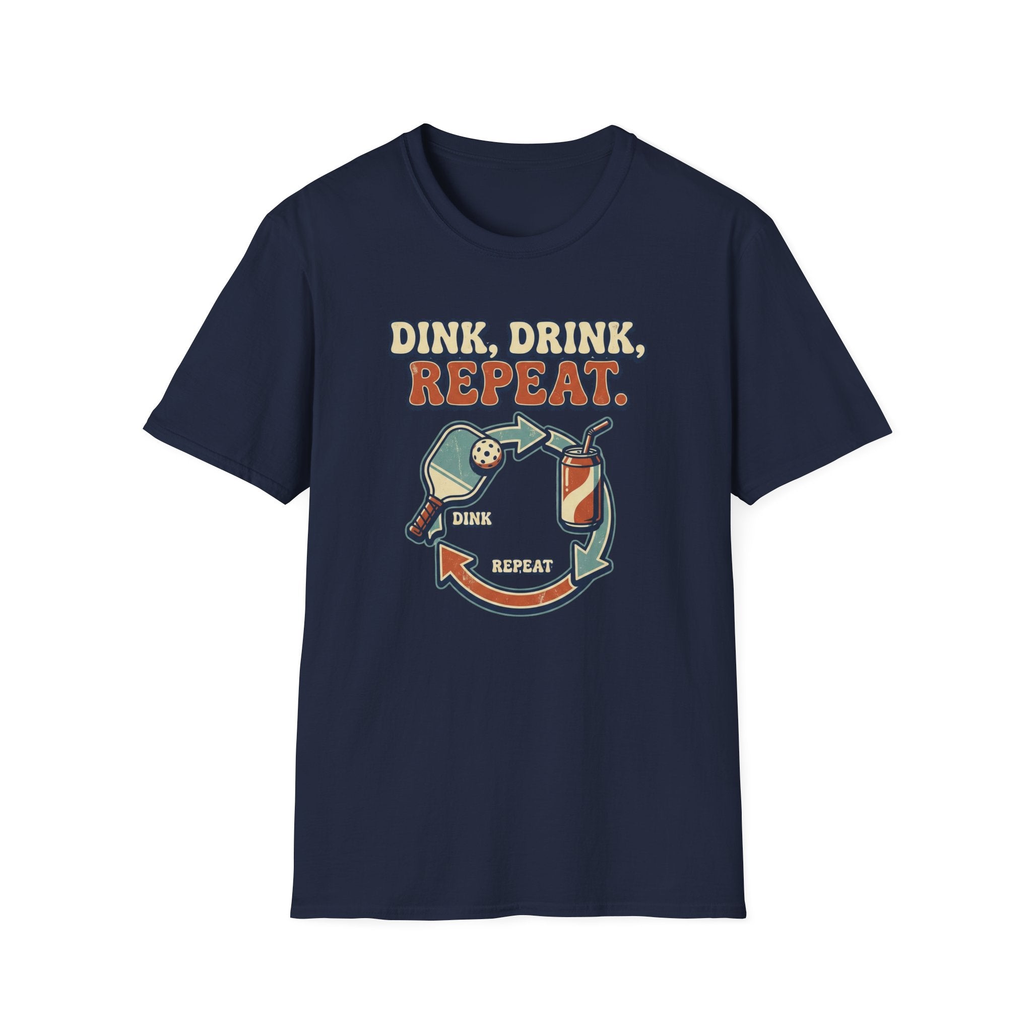 Dink Drink Repeat Graphic Tee