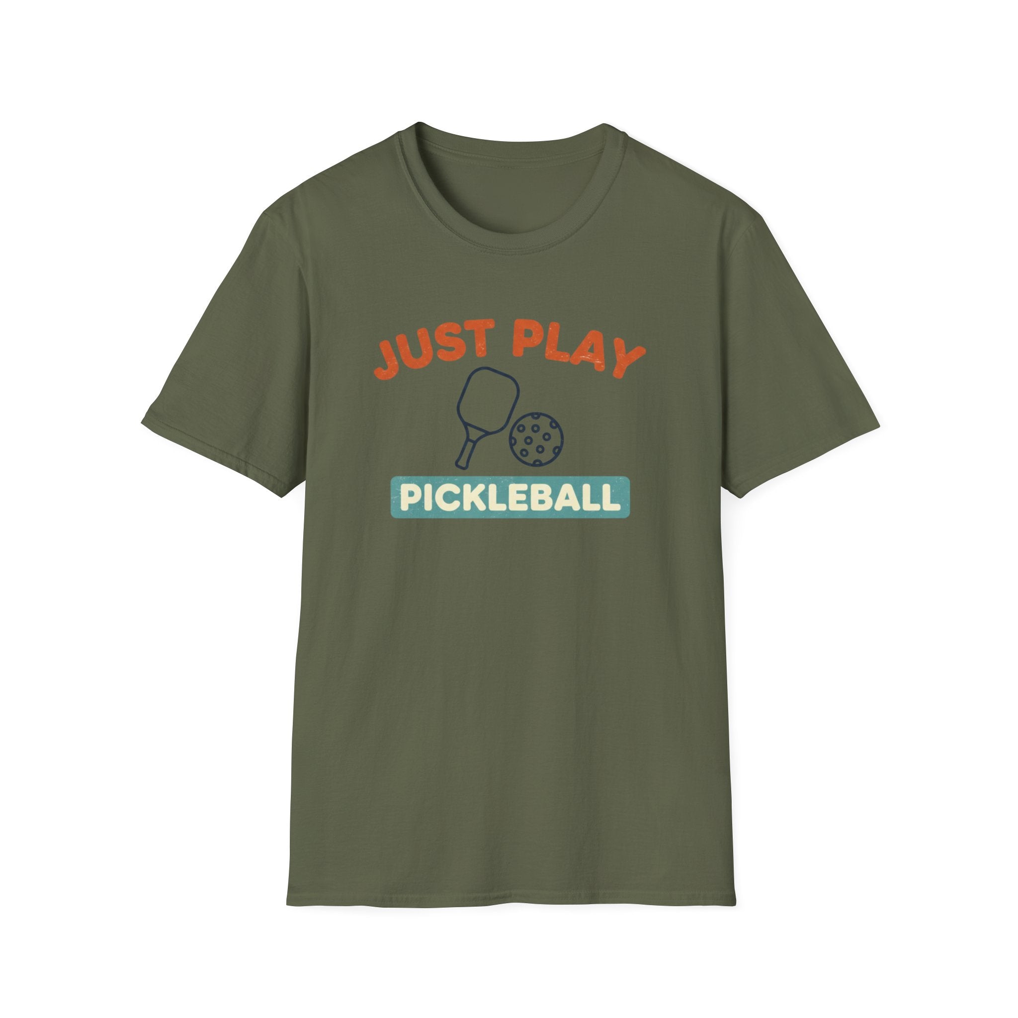Just Play Pickleball Graphic Tee