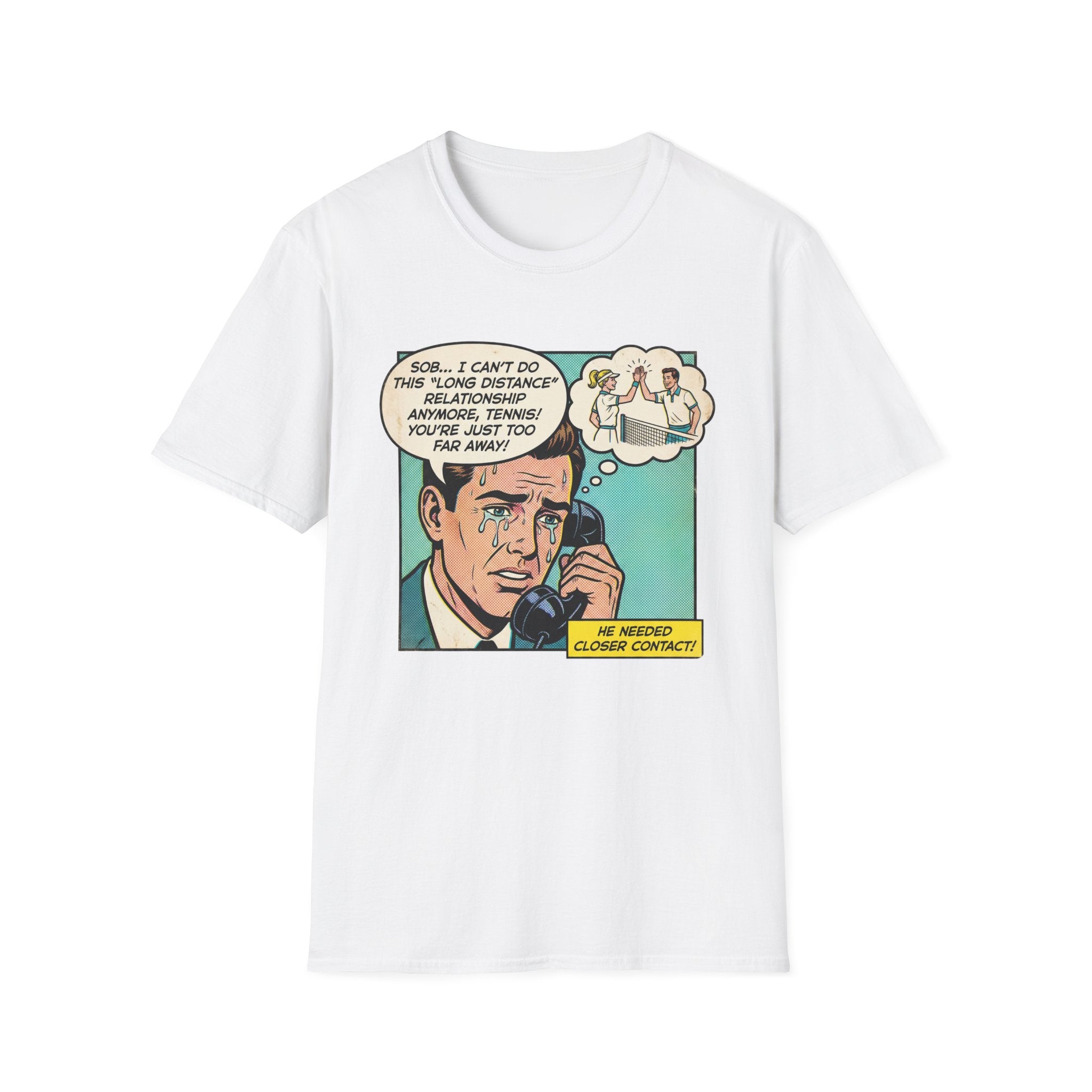 I Can't Do This Long Distance Relationship Anymore Tennis Graphic Tee