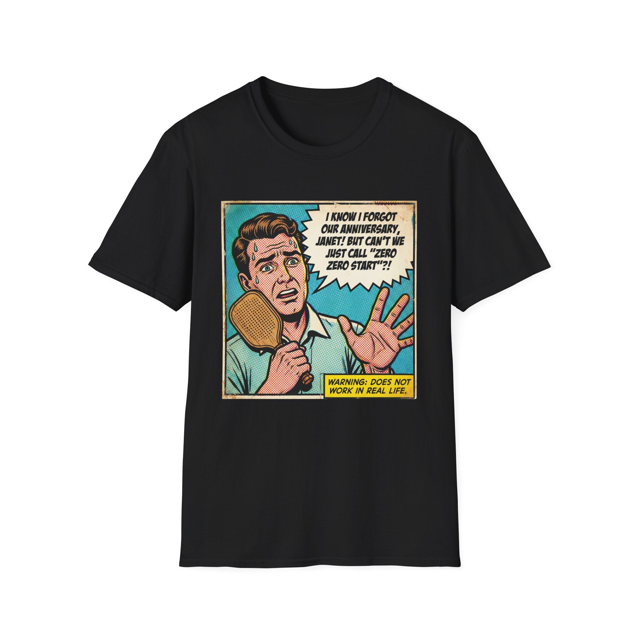 I Know I Forgot Our Anniversary Janet Graphic Tee