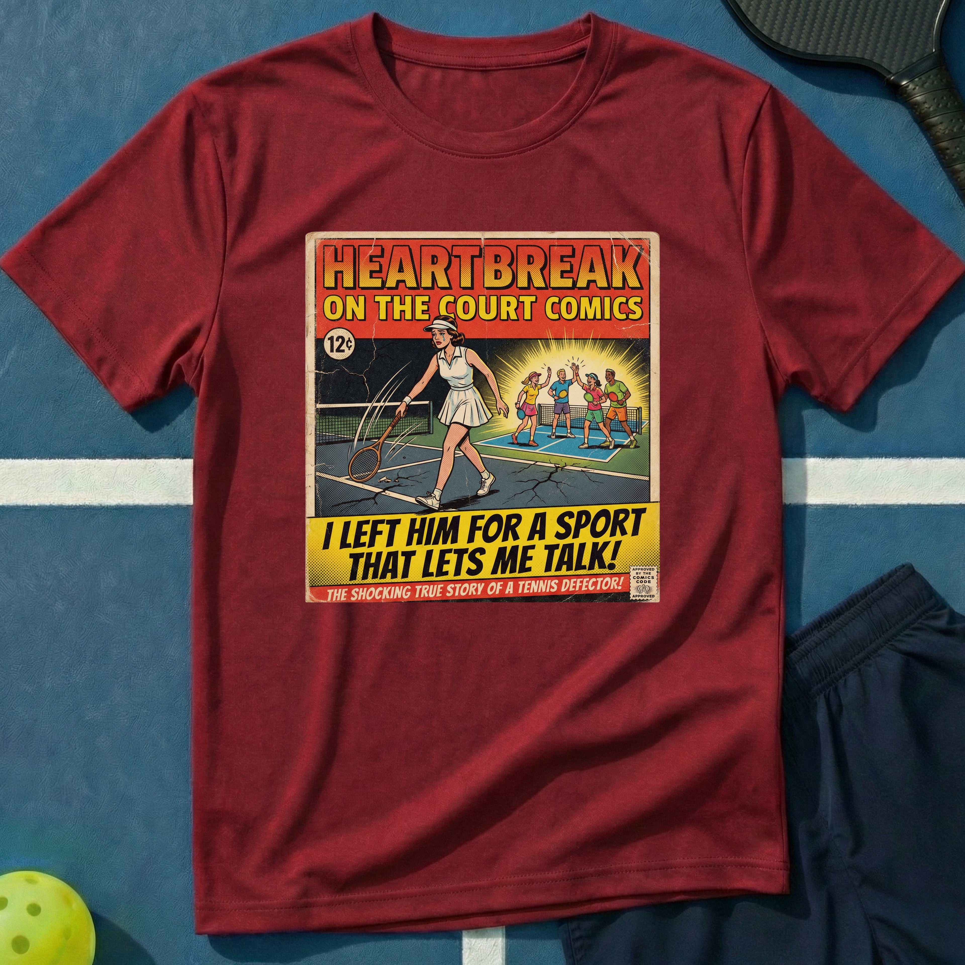HeartBreak On The Court Graphic Tee