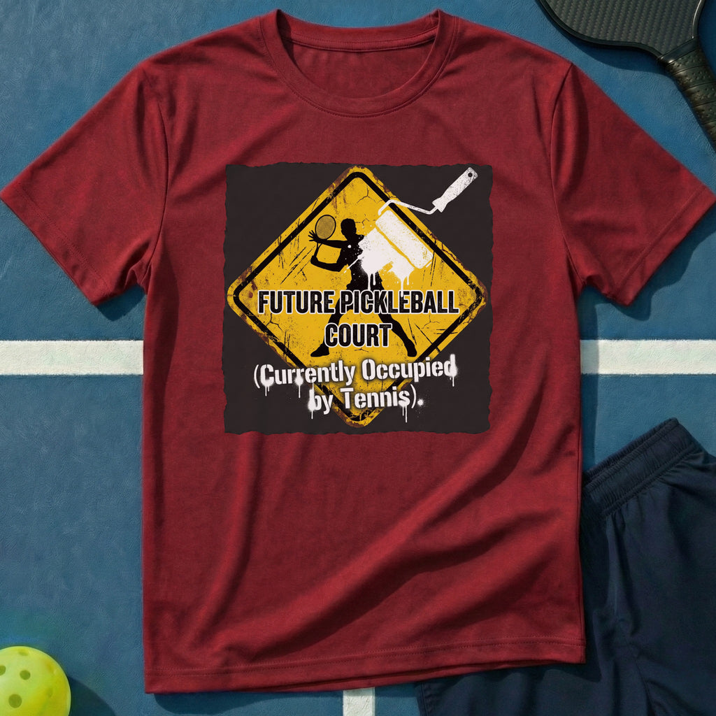 Future Pickleball Court Graphic Tee
