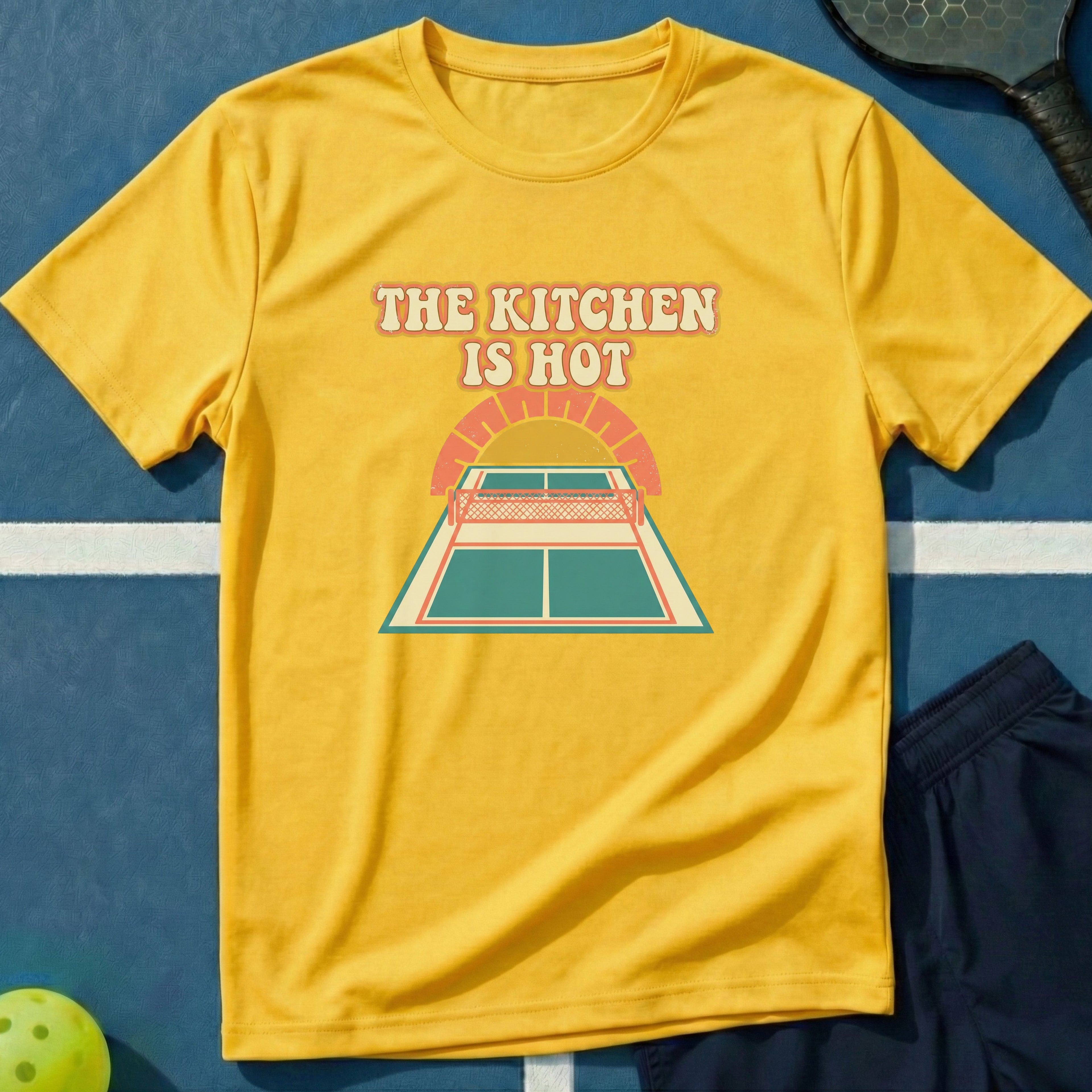 The Kitchen Is Hot Graphic Tee