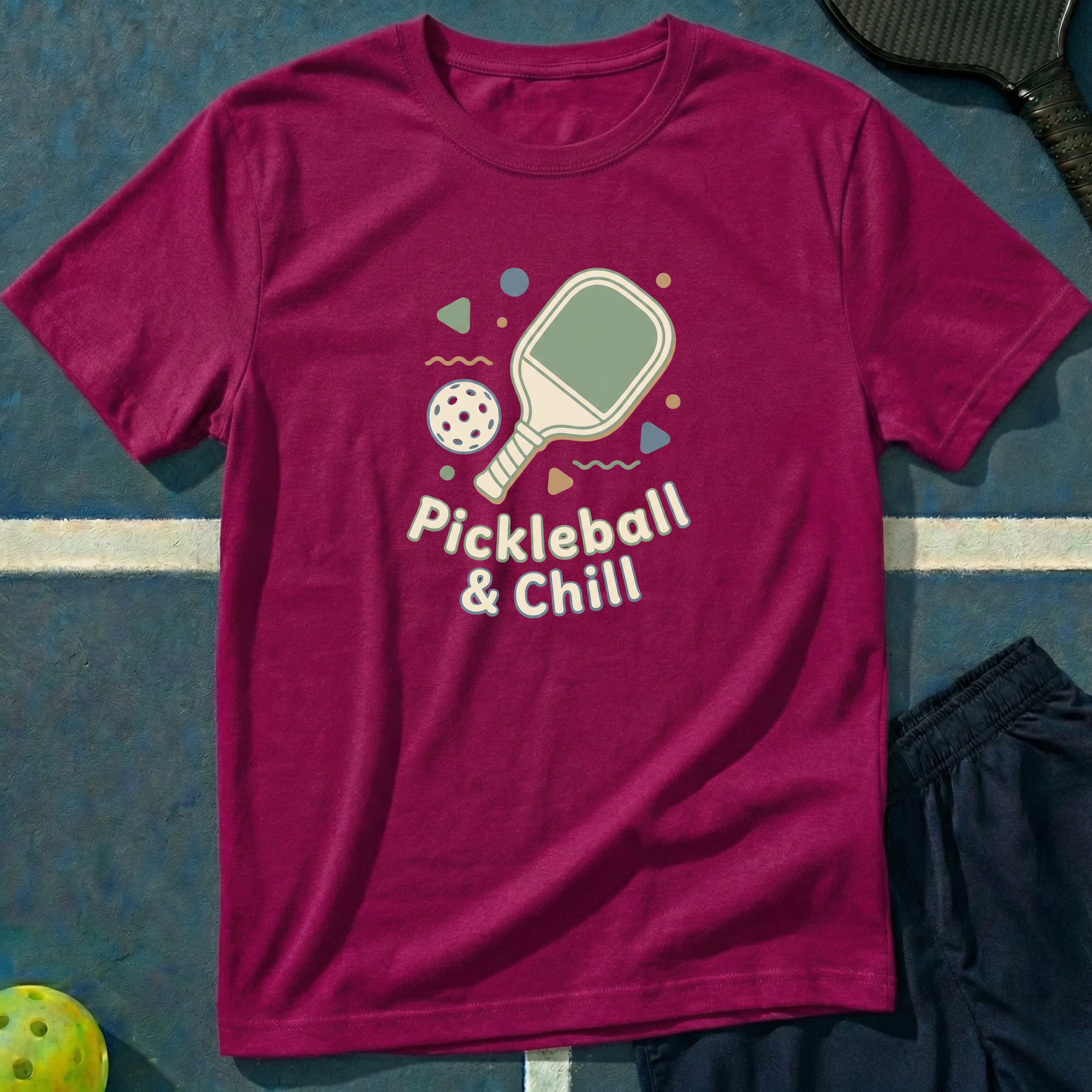 Pickleball & Chill Graphic Tee
