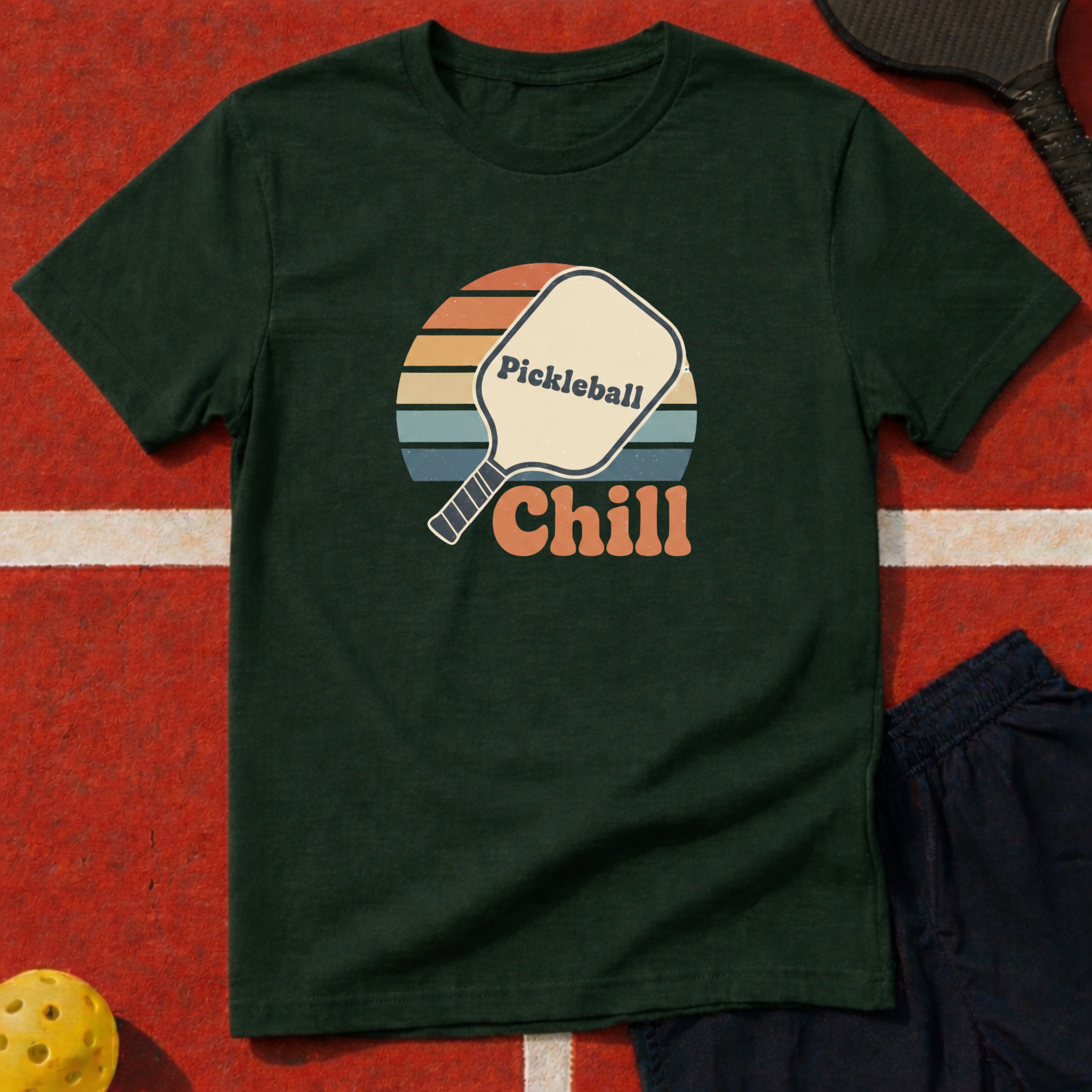 Pickleball Chill Graphic Tee
