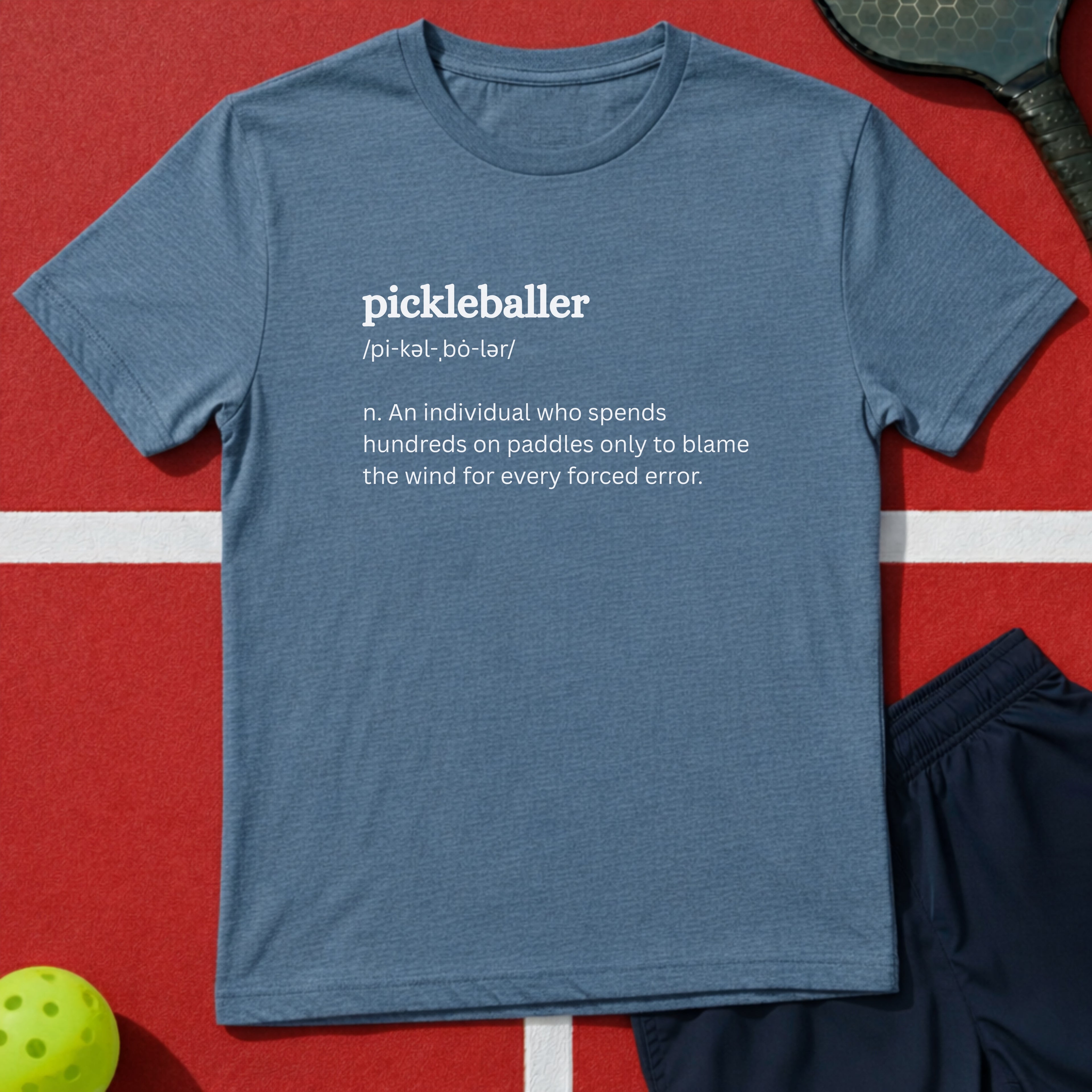 Pickleballer Graphic Tee