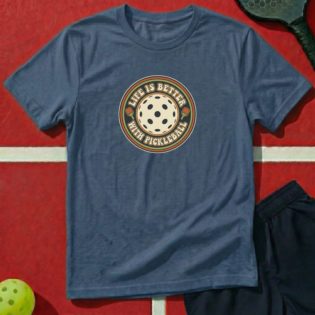 Life Is Better With Pickleball Graphic Tee