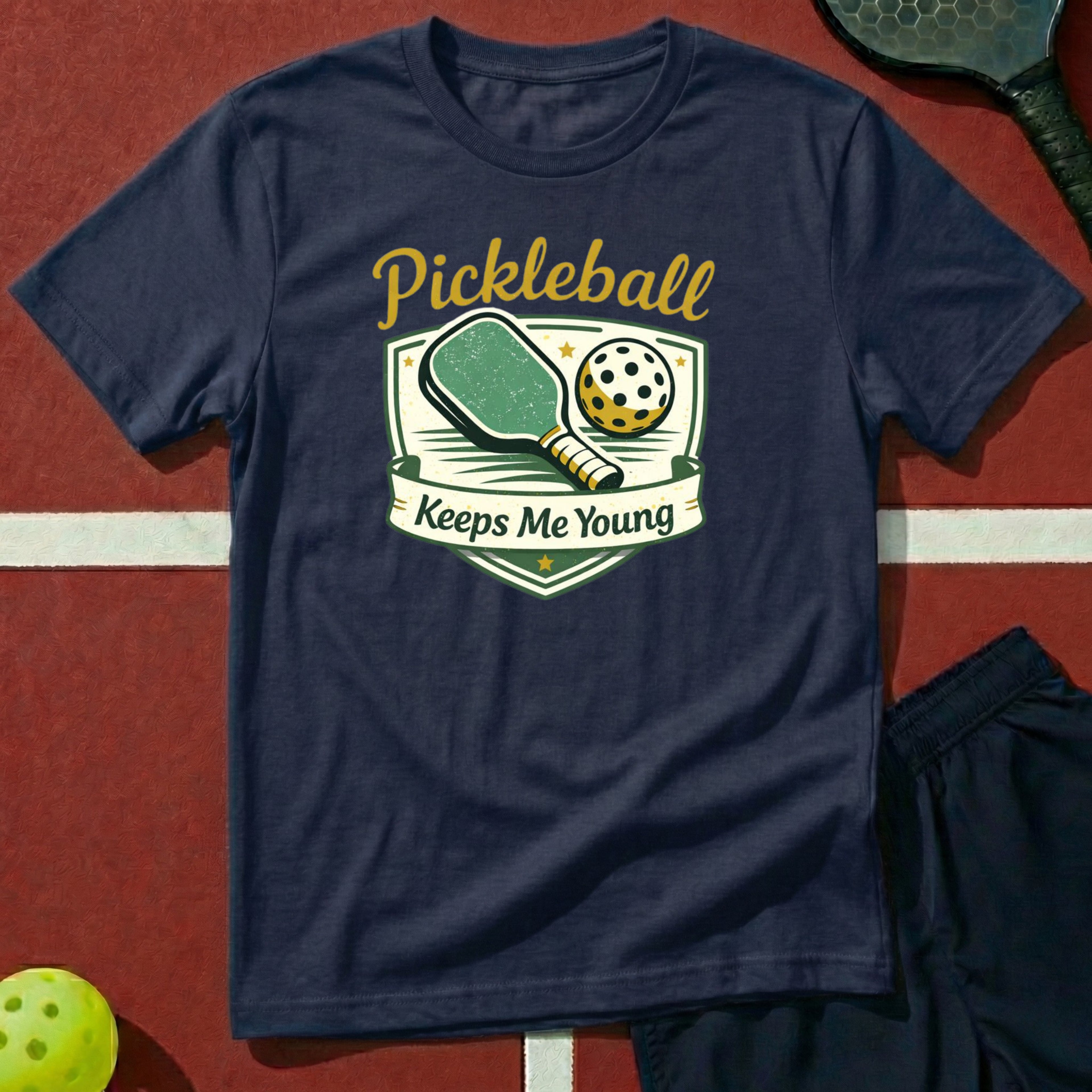 Pickleball Keeps me Young Graphic Tee