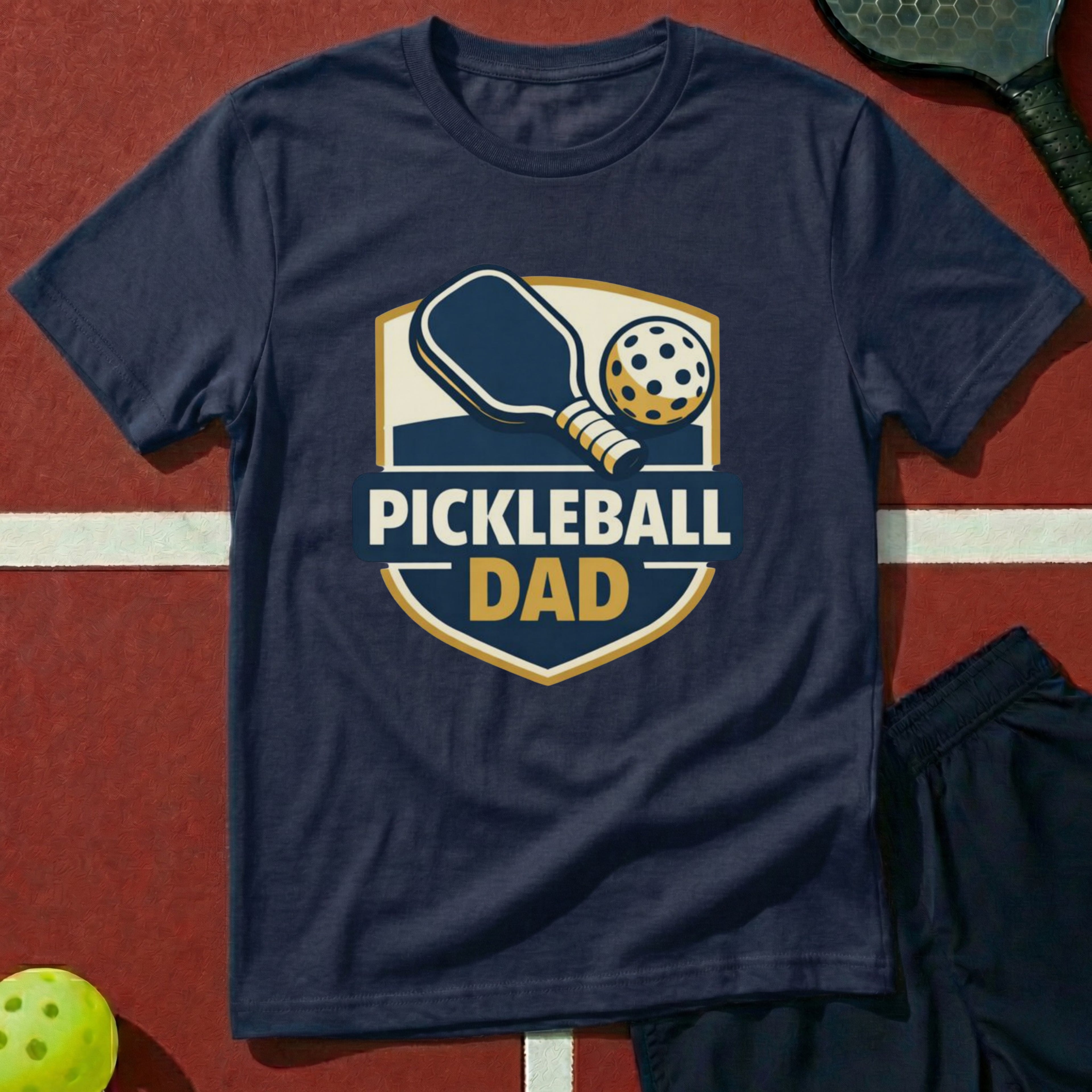 Pickleball Dad Graphic Tee