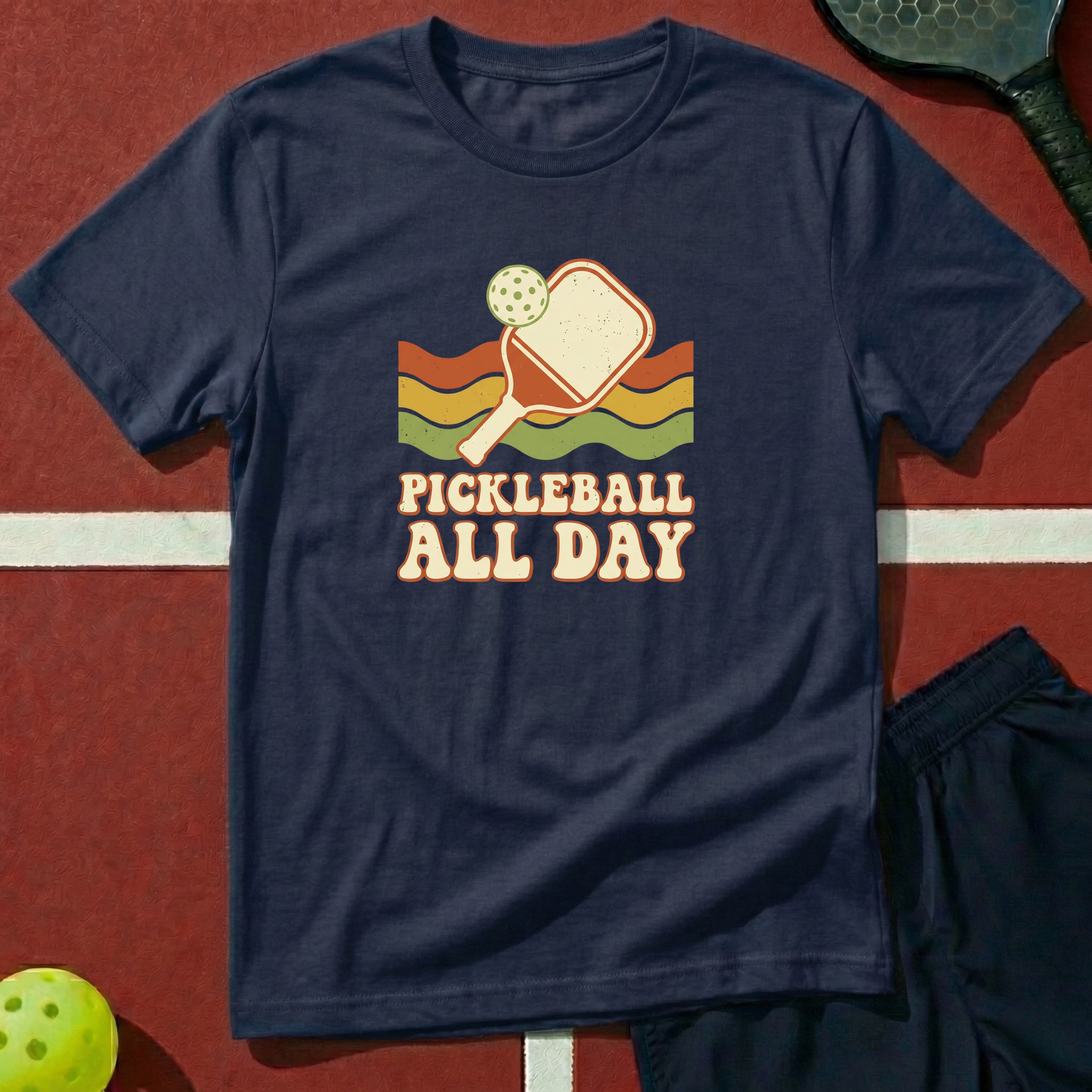 Pickleball All Day Graphic Tee