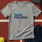 I'd Rather Be Playing Pickleball Graphic Tee