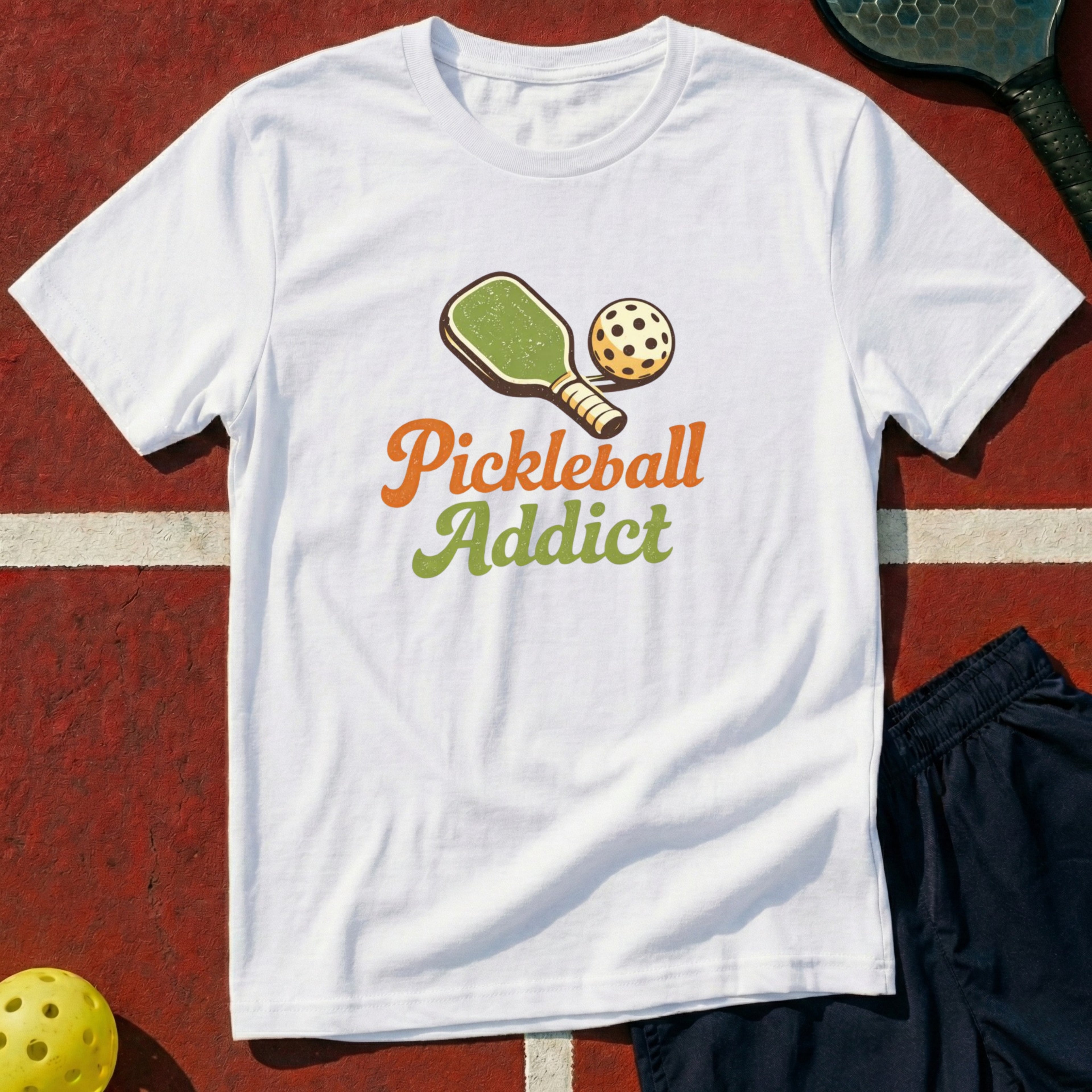 Pickleball Addict Graphic Tee